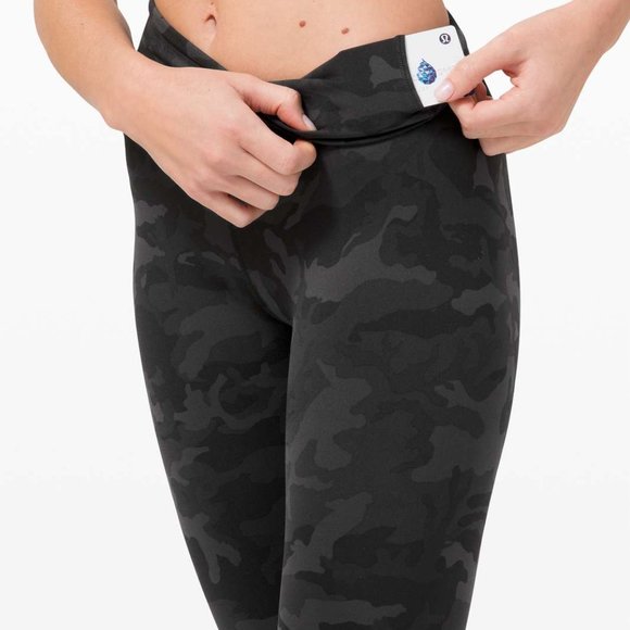 Lululemon Wunder Train High-Rise Tight 25" - 6 - Incognito Camo Multi Grey - Picture 3 of 6